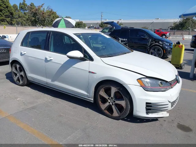 2015 Volkswagen Golf Gti 2.0t S 4-door VIN 3VW5T7AU9FM070283 фото 1
