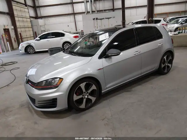 2015 Volkswagen Golf Gti 2.0t Se 4-door VIN 3VW5T7AUXFM063911 фото 2