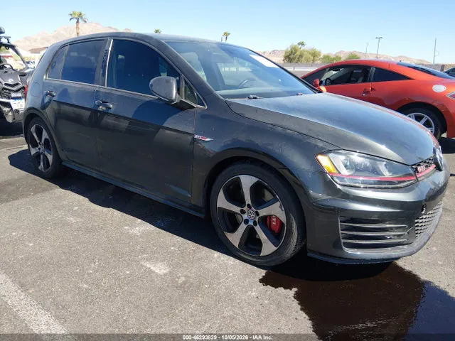 2017 Volkswagen Golf Gti Autobahn 4-door/s 4-door/se 4-door/sport 4-door VIN 3VW447AU5HM065416 фото 1