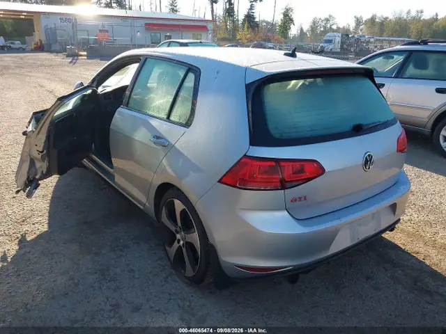 3VW447AU2HM007912 — 2017 Volkswagen Golf GTI SE 4-Door, фото 3 с аукциона IAAI 30.09.2026, Левый бок