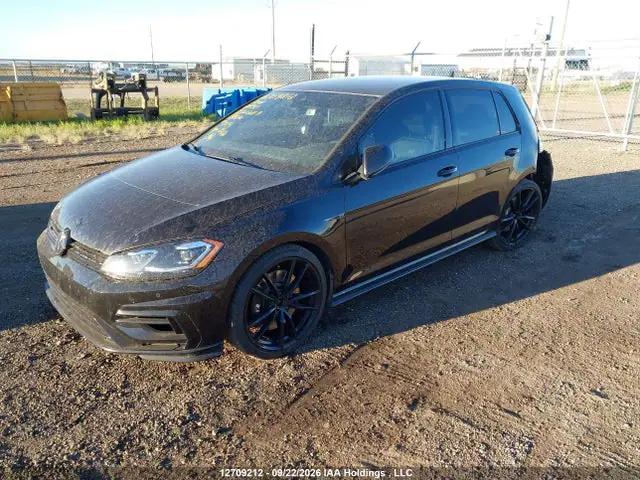 2018 Volkswagen Golf R VIN WVWVF7AU0JW204911 фото 2