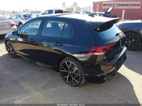 2022 Volkswagen Golf R 2.0T VIN WVWFB7CD6NW220940 фото 4