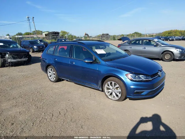 2019 Volkswagen Golf Sportwagen 1.4t S/1.4t Se VIN 3VWY57AU2KM508305 фото 1