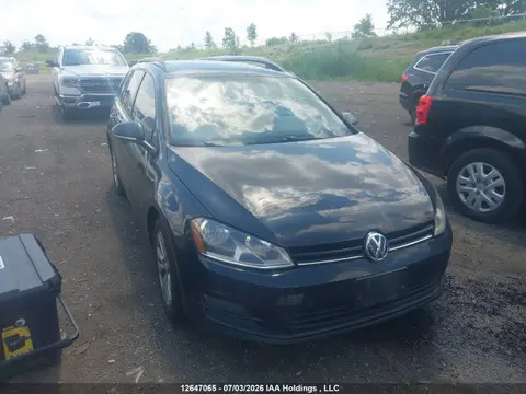 3VWC17AUXFM508015 — 2015 Volkswagen Golf Sportwagen S/SE/SEL, Charity, фото до ремонта