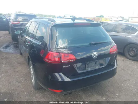 2015 Volkswagen Golf Sportwagen S/se/sel VIN 3VWC17AUXFM508015 фото 3