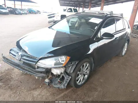 2016 Volkswagen Golf Sportwagen Tsi Se 4-door VIN 3VWC17AU2GM516434 фото 2