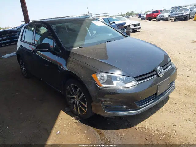 3VW217AU6HM042873 — 2017 Volkswagen Golf Tsi S 4-Door/Tsi SE 4-Door/Tsi SEL 4-Door/Tsi Wolfsburg Edition 4-Door, Повреждения снизу (Undercarriage), фото до ремонта