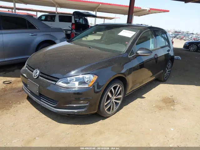 3VW217AU6HM042873 — 2017 Volkswagen Golf Tsi S 4-Door/Tsi SE 4-Door/Tsi SEL 4-Door/Tsi Wolfsburg Edition 4-Door, фото 2 с аукциона IAAI 29.09.2026, Повреждения снизу