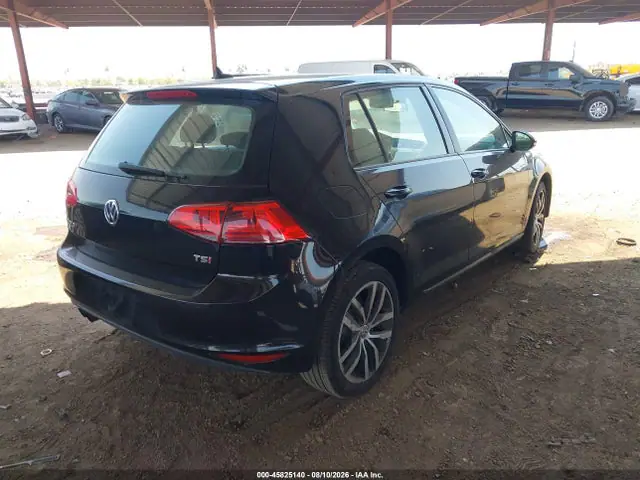3VW217AU6HM042873 — 2017 Volkswagen Golf Tsi S 4-Door/Tsi SE 4-Door/Tsi SEL 4-Door/Tsi Wolfsburg Edition 4-Door, фото 4 с аукциона IAAI 29.09.2026, Повреждения снизу