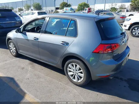 2017 Volkswagen Golf Tsi S 4-door/tsi Se 4-door/tsi Sel 4-door/tsi Wolfsburg Edition 4-door VIN 3VW217AU5HM022808 фото 3