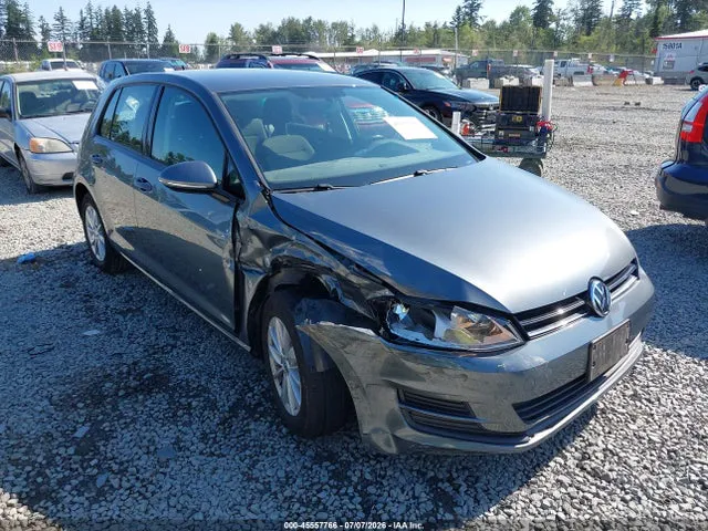 2016 Volkswagen Golf Tsi S 4-door VIN 3VW217AU3GM042411 фото 1