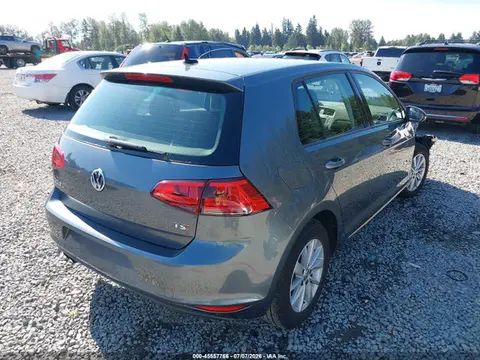 2016 Volkswagen Golf Tsi S 4-door VIN 3VW217AU3GM042411 фото 4