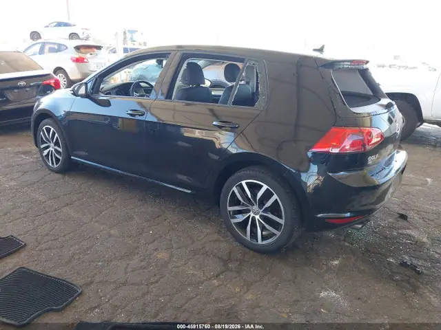 3VW217AU7GM020976 — 2016 Volkswagen Golf Tsi SE 4-Door, фото 3 с аукциона IAAI 13.10.2026, Повреждения снизу