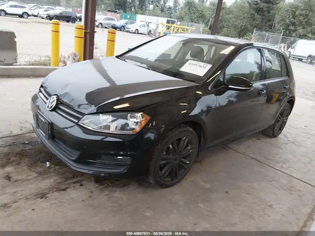 3VW217AU6GM035615 — 2016 Volkswagen Golf Tsi SE 4-Door, фото 2 с аукциона IAAI 30.09.2026, Механические повреждения