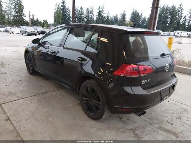 3VW217AU6GM035615 — 2016 Volkswagen Golf Tsi SE 4-Door, фото 3 с аукциона IAAI 30.09.2026, Механические повреждения