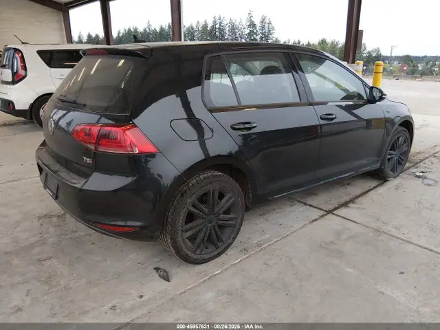 3VW217AU6GM035615 — 2016 Volkswagen Golf Tsi SE 4-Door, фото 4 с аукциона IAAI 30.09.2026, Механические повреждения