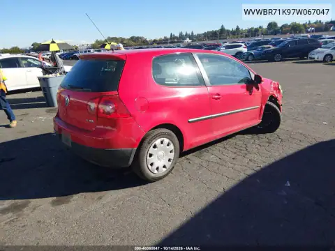 WVWBR71K97W067047 — 2007 Volkswagen GOLF, фото 5 с аукциона IAAI, Передняя часть справа