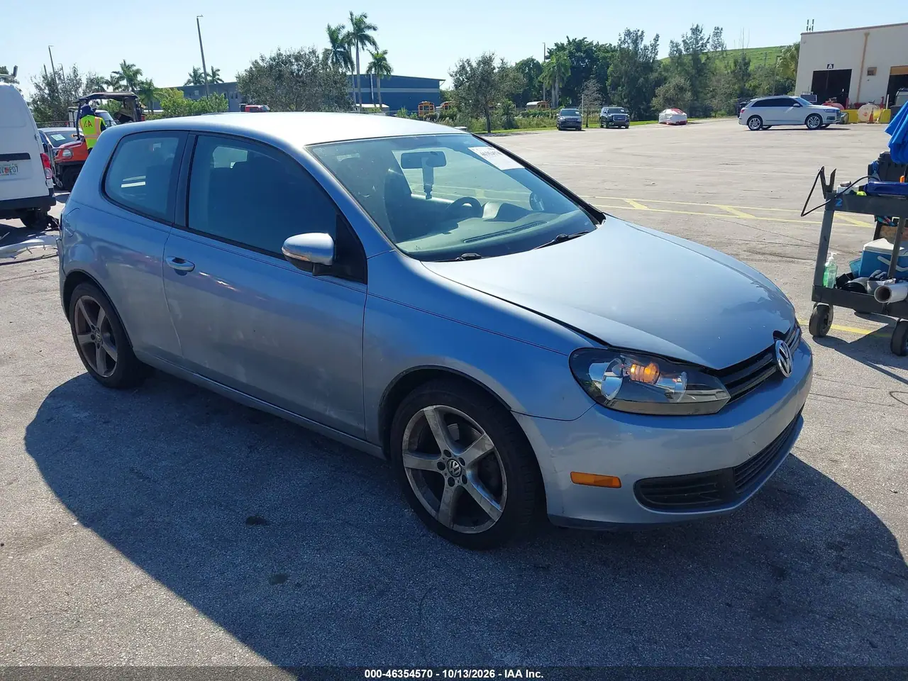 2012 Volkswagen Golf 2.5L 2-Door VIN WVWBB7AJ1CW176835 фото 2