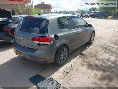 2013 Volkswagen Golf 2.0L Tdi 2-Door VIN WVWBM7AJ2DW037289 фото 4