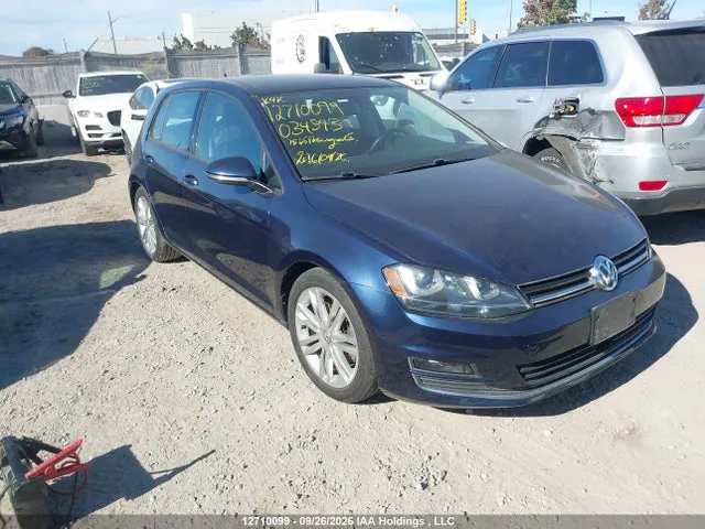2015 Volkswagen Golf VIN 3VW217AU4FM034543 фото 1