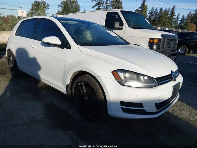 3VW217AU7FM063650 — 2015 Volkswagen GOLF, Естественный износ (Normal Wear & Tear), фото до ремонта
