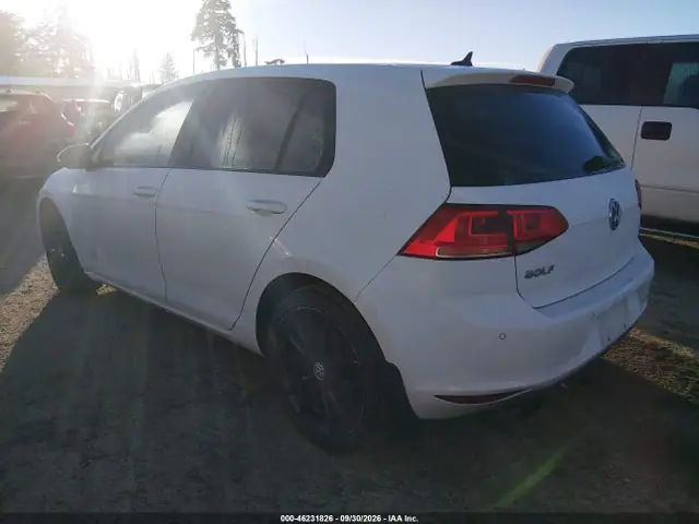 3VW217AU7FM063650 — 2015 Volkswagen GOLF, фото 3 с аукциона IAAI 14.10.2026, Естественный износ