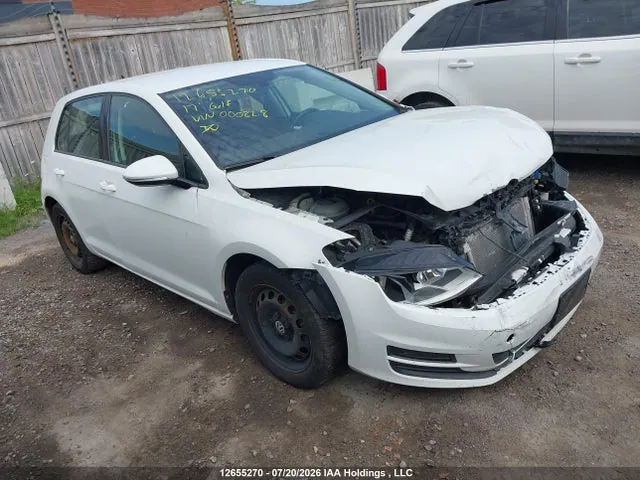 2017 Volkswagen Golf VIN 3VW217AU0HM000828 фото 1