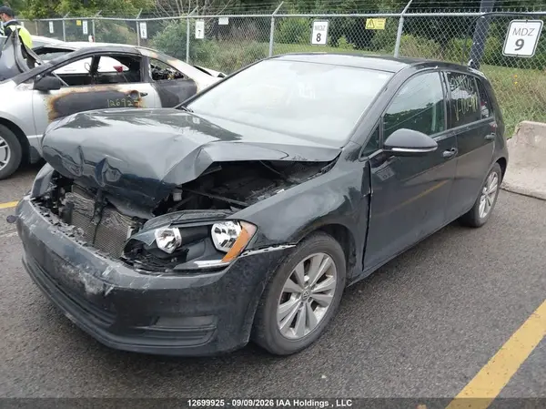 3VW117AU0HM002977 — 2017 Volkswagen GOLF, фото 2 с аукциона IAAI 14.10.2026, Передняя часть