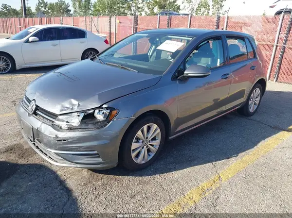 3VWG57AUXMM012036 — 2021 Volkswagen GOLF, фото 2 с аукциона IAAI, Передняя часть