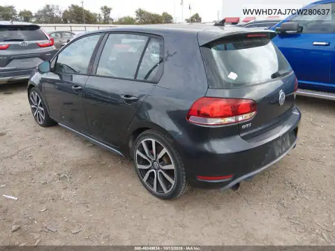 WVWHD7AJ7CW280637 — 2012 Volkswagen GTI, фото 3 с аукциона IAAI 20.10.2026, Естественный износ