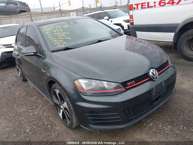 3VW547AU4GM024553 — 2016 Volkswagen GTI, Задняя часть слева (Left Rear), фото до ремонта