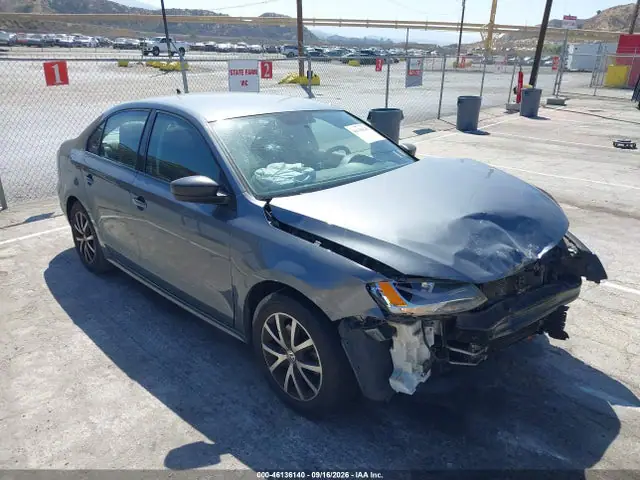 3VWD67AJ9GM406394 Volkswagen Jetta 1.4T SE 2016 — повреждение Передняя часть, фото до ремонта