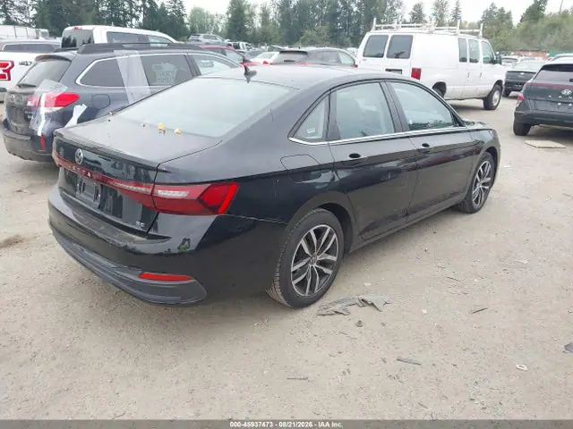 3VW7X7BU5SM027033 — 2025 Volkswagen Jetta 1.5T SE, фото 4 с аукциона IAAI 30.09.2026, Задняя часть