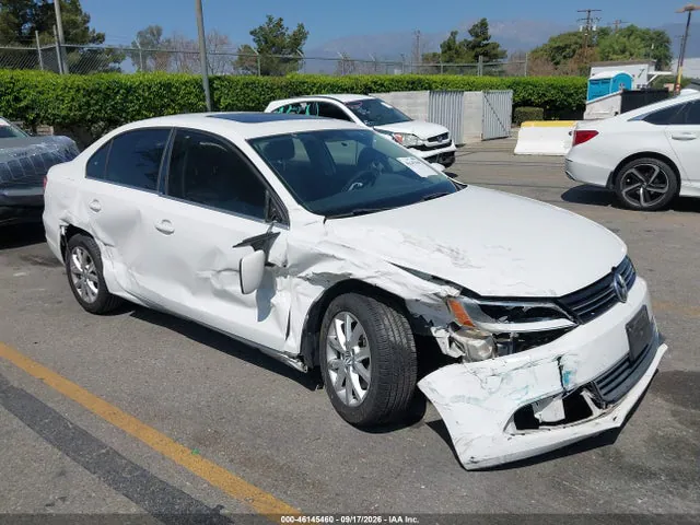 2014 Volkswagen Jetta 1.8t Se VIN 3VWD17AJ3EM372979 фото 1