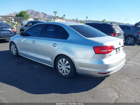 2015 Volkswagen Jetta 2.0l S VIN 3VW2K7AJ3FM326686 фото 3