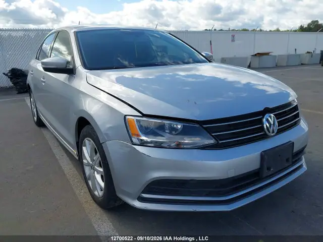 3VW2K7AJ7FM275368 — 2015 Volkswagen Jetta 2.0L Trendline/2.0L Trendline+, Задняя часть (Rear), фото до ремонта