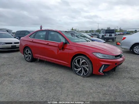 3VWGX7BU2SM084421 — 2025 Volkswagen Jetta Highline, Передняя часть (Front), фото до ремонта