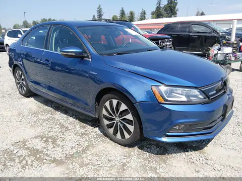 2016 Volkswagen Jetta Hybrid Sel Premium VIN 3VW637AJ6GM234925 фото 1