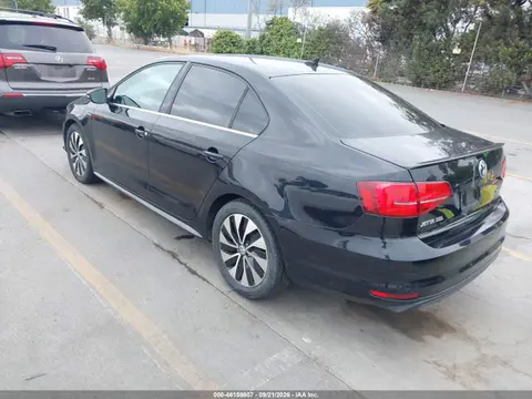 2016 Volkswagen Jetta Hybrid Sel Premium VIN 3VW637AJ1GM227137 фото 3