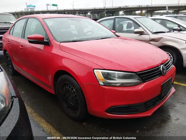 3VW2K7AJ7EM425123 — 2014 Volkswagen Jetta S, Задняя часть слева (Left Rear), фото до ремонта