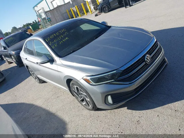 2022 Volkswagen JETTA SEL VIN 3VWGM7BU5NM031905 фото 1