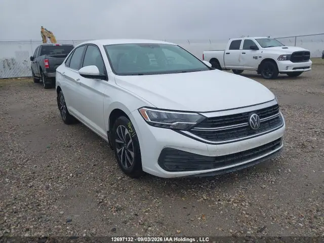 3VWCM7BU7RM013409 — 2024 Volkswagen Jetta Trendline, Repossession, фото до ремонта