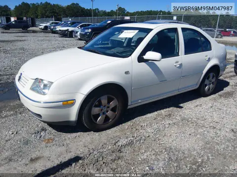 2005 Volkswagen Jetta Gls Tdi VIN 3VWSR69M95M047987 фото 3