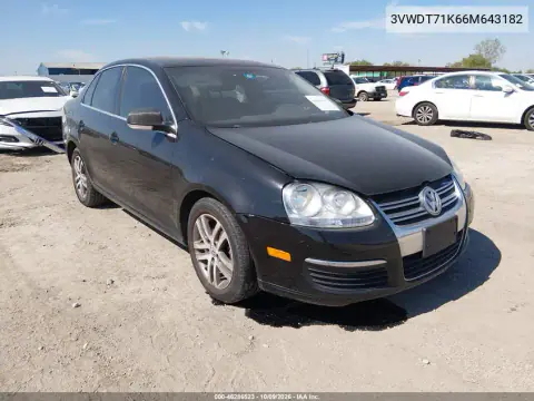 2006 Volkswagen Jetta Tdi VIN 3VWDT71K66M643182 фото 2