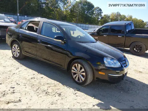 2006 Volkswagen Jetta Value Edition VIN 3VWPF71K76M791099 фото 2