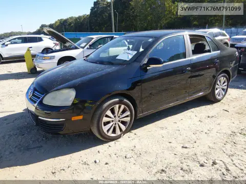 2006 Volkswagen Jetta Value Edition VIN 3VWPF71K76M791099 фото 3