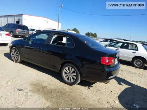 2006 Volkswagen Jetta Value Edition VIN 3VWPF71K76M791099 фото 4