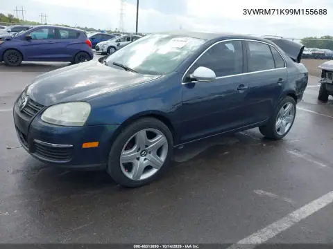 3VWRM71K99M155688 — 2009 Volkswagen Jetta, фото 3 с аукциона IAAI, Не указано