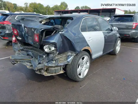 3VWRM71K99M155688 — 2009 Volkswagen Jetta, фото 5 с аукциона IAAI, Не указано