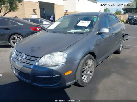 2010 Volkswagen Jetta Limited Edition VIN 3VWRZ7AJ9AM118203 фото 3